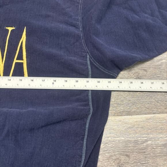 Vintage 90s USNA United States Naval Academy MV Sport Pro Weave Men L Sweatshirt - Picture 6 of 9